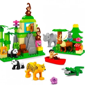 لگو دوپلو حیوانات جنگل 106 قطعه مدل Wild Animals 5285_اسباب بازی